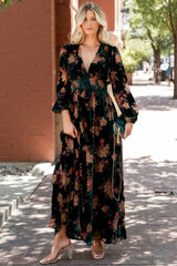 Elina Maxi Dress | Jade Multi Floral
