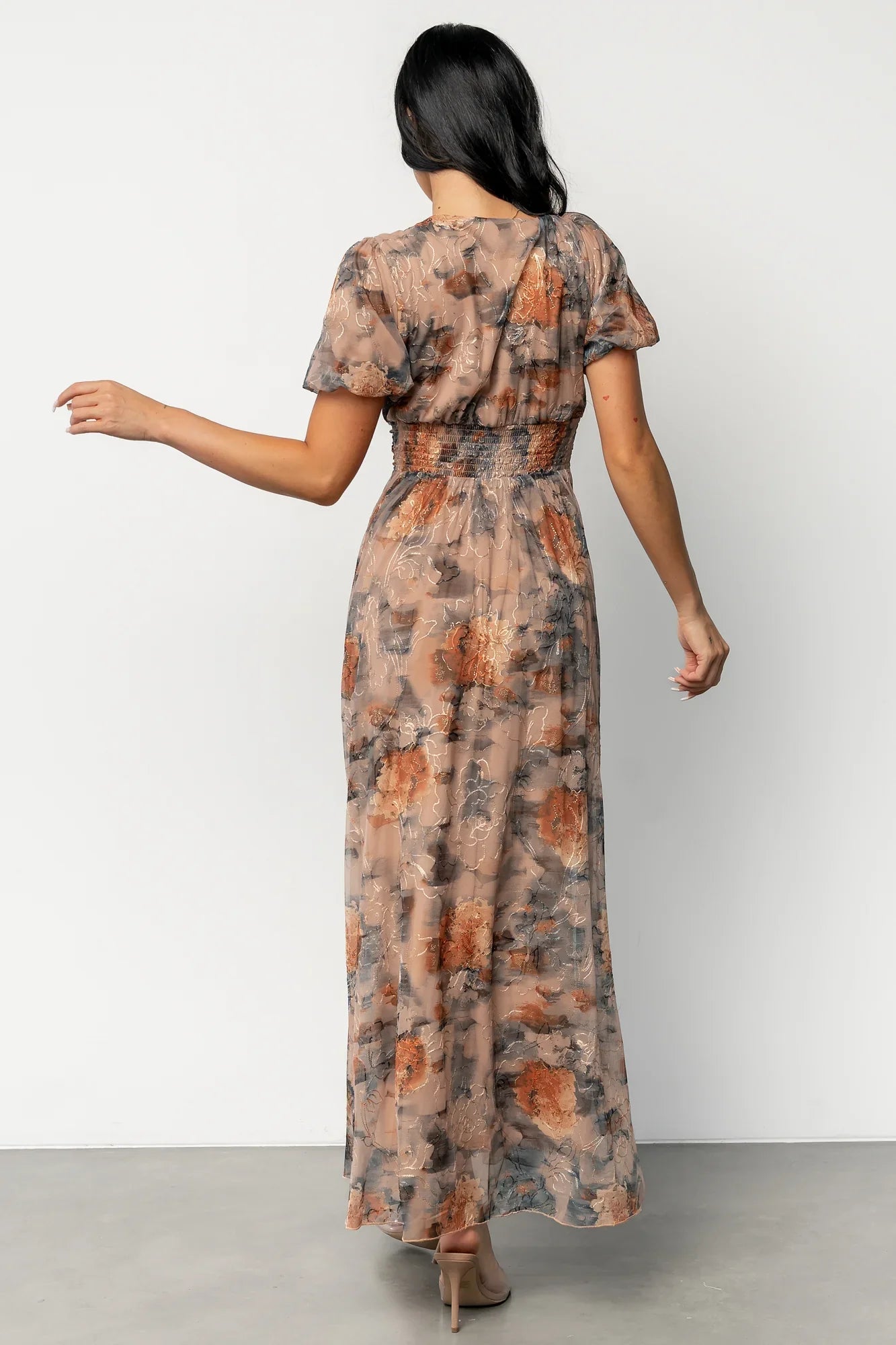 Ardley Maxi Dress | Copper + Slate Floral